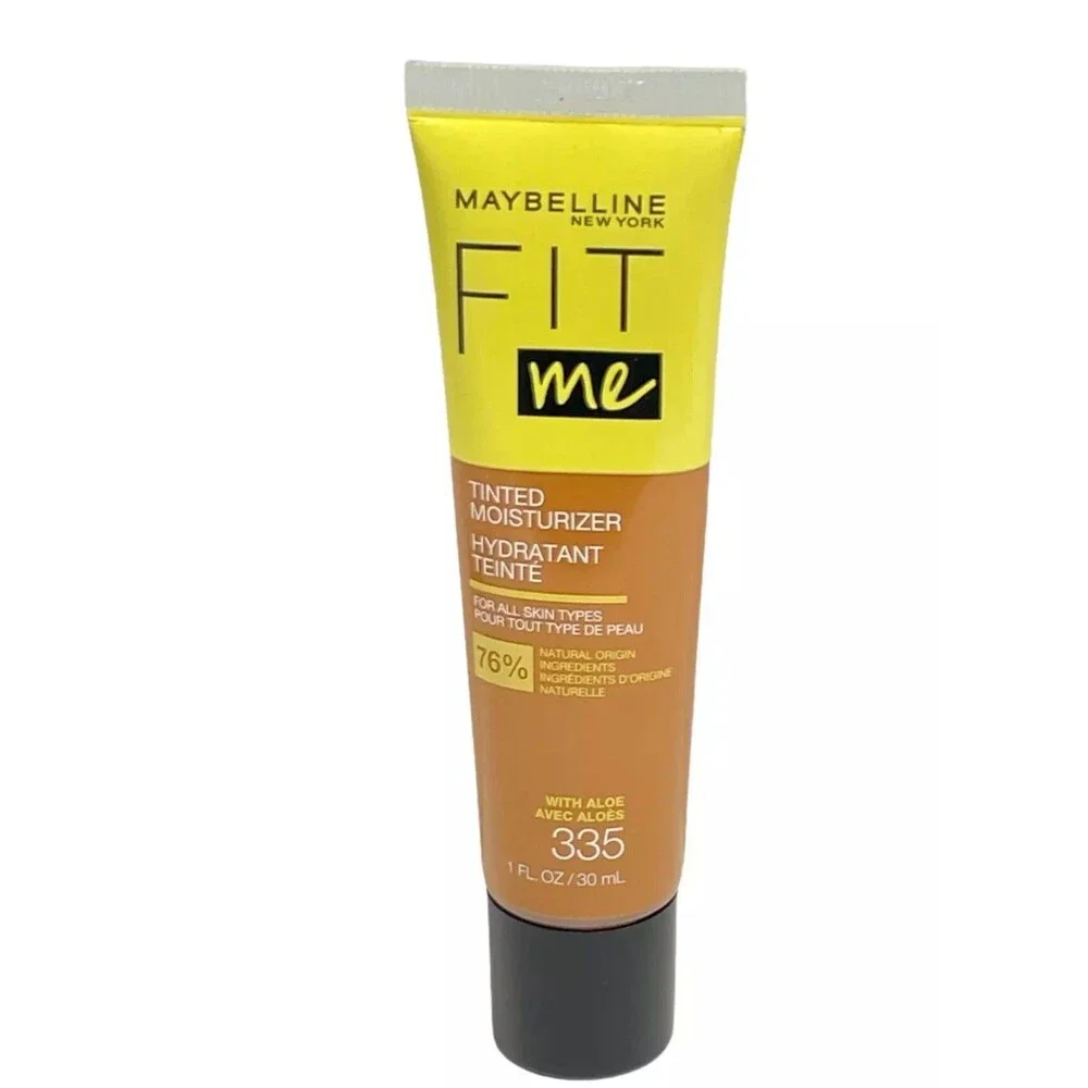 2 Maybelline Fit Me Tinted Moisturizer For All Skin Types 1oz 30ml New SHADE 355